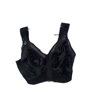 Timeless Comfort Black All-Day Comfort Full Coverage Wire‎ Free Bra Size 38D